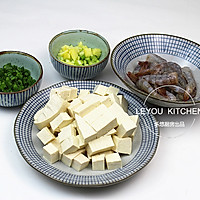 虾仁烩豆腐的做法图解2