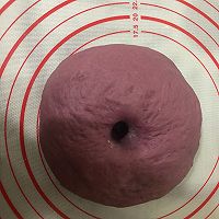 日式紫薯糯米面包的做法图解6