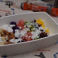 奇亚籽酸奶七彩轻食沙拉#KitchenAid的美食故事#的做法图解10