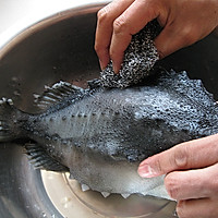 红烧海参斑鱼的做法图解5