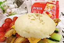 芝士鸡排汉堡的做法