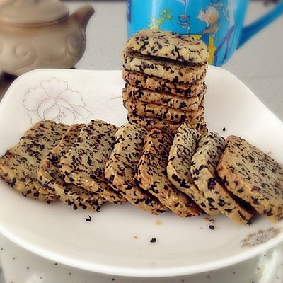 芝麻海苔咸酥饼