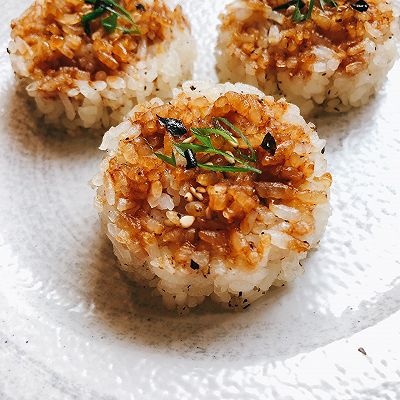 『温暖美好』剩米饭月饼|烤饭团
