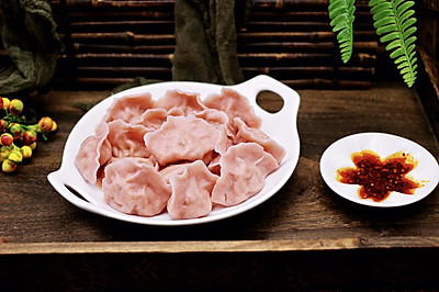 酸菜猪肉粉嫩饺子