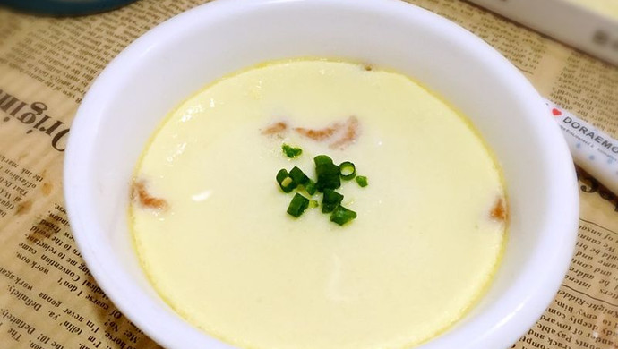 小海米水蒸蛋