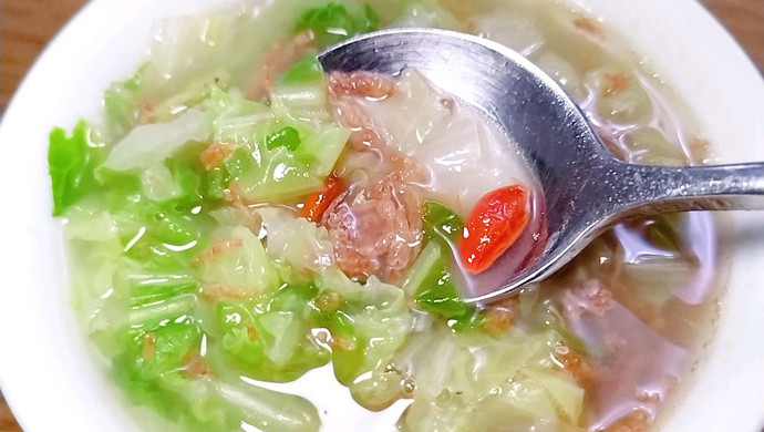 烂糊白菜汤
