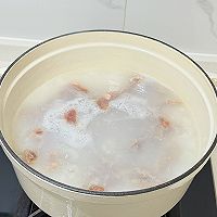 窝蛋牛肉粥的做法图解4