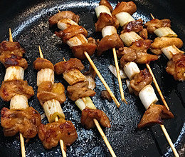 葱烧鸡肉串的做法