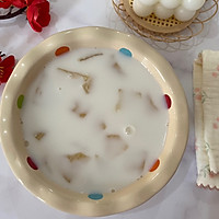 #流感季饮食攻略#苹果牛奶糯米粥的做法图解5