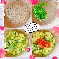 宝宝辅食食谱   小米疙瘩汤的做法图解7
