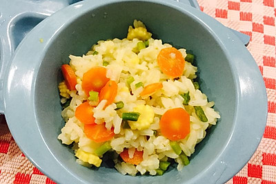 小鱼生主食篇④杂蔬玉米汁炖饭