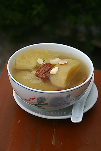 苹果南北杏猪骨汤的做法