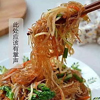 豆芽粉丝   炒米粉的做法图解9