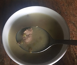绿豆扇骨汤的做法