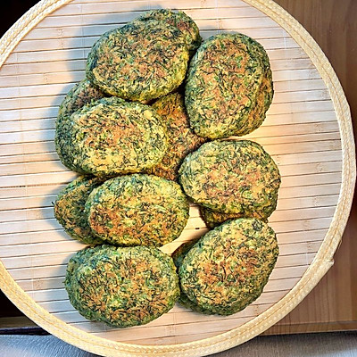 茴香玉米饼