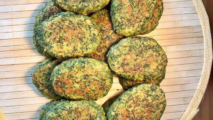 茴香玉米饼
