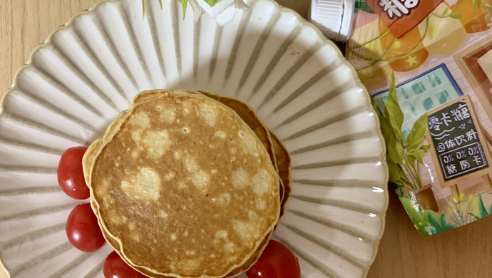 无油香蕉松饼