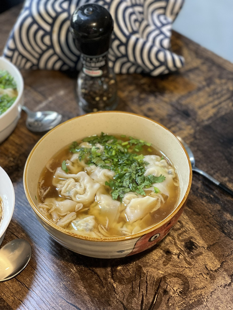 小白菜鲜虾馄饨的做法