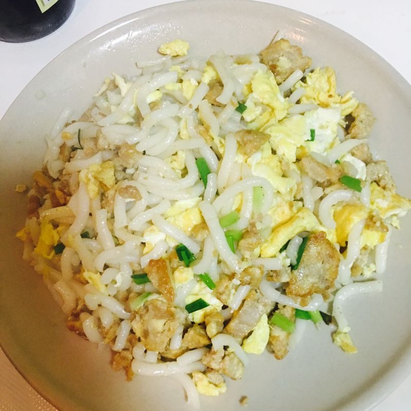 Stir fried black winter