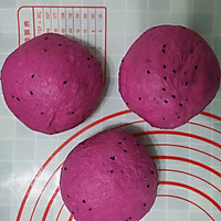 火龙果乳酪蜜豆包：颜值高手的做法图解14
