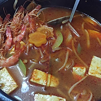辣海鲜豆腐汤的做法图解8