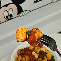 #感恩节为TA做顿饭#下饭早餐鸡蛋炒馒头丁！满足全家人的胃的做法图解6