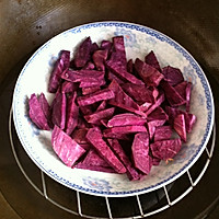 花样紫薯馒头的做法图解2