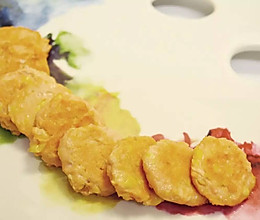 杂蔬三文鱼饼的做法