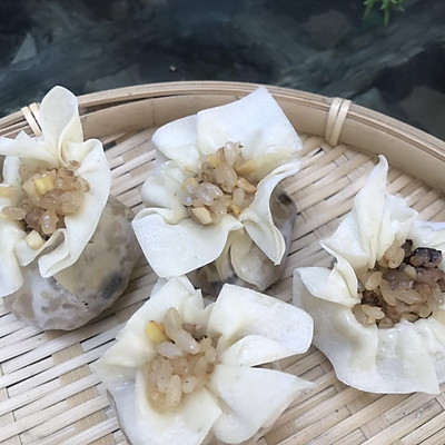  谁忍心辜负春笋 香菇笋丁烧卖