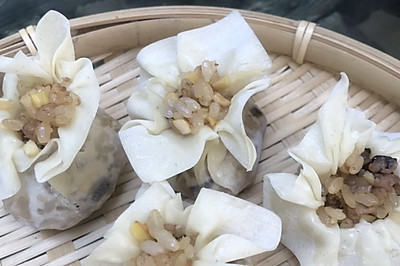 谁忍心辜负春笋 香菇笋丁烧卖