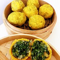 春天的气息～荠菜团子的做法图解10