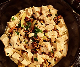 干贝虾仁烩豆腐的做法