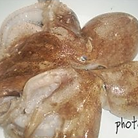 蒜苔炒八爪鱼的做法图解1
