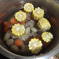 排骨玉米胡萝卜汤（潮汕菜）的做法图解3