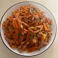 胡萝卜肉丝的做法图解11