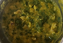 一岁半宝宝辅食 鹅肝南瓜青菜粥的做法