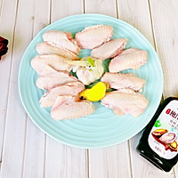 #百变鲜锋料理#鲍汁蚝油美味烤鸡翅的做法图解2