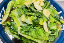 清炒油麦菜的做法