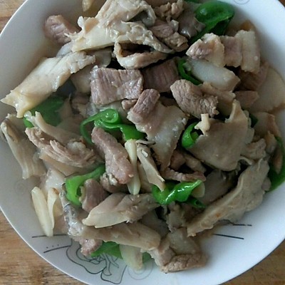 蘑菇炒肉（平菇）