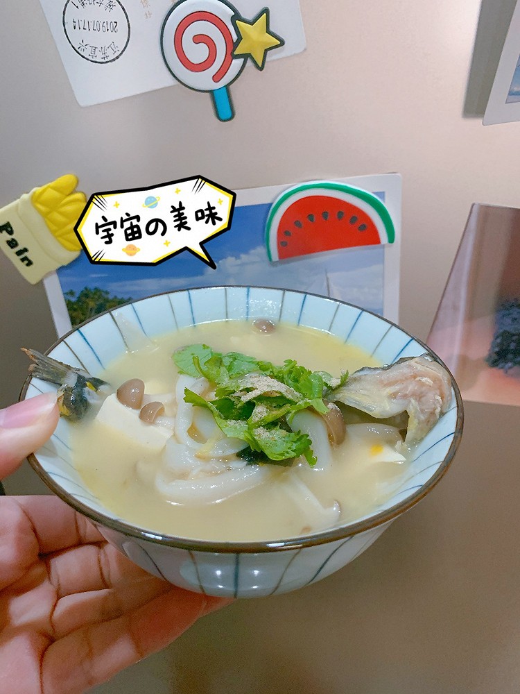 昂刺鱼豆腐汤的做法