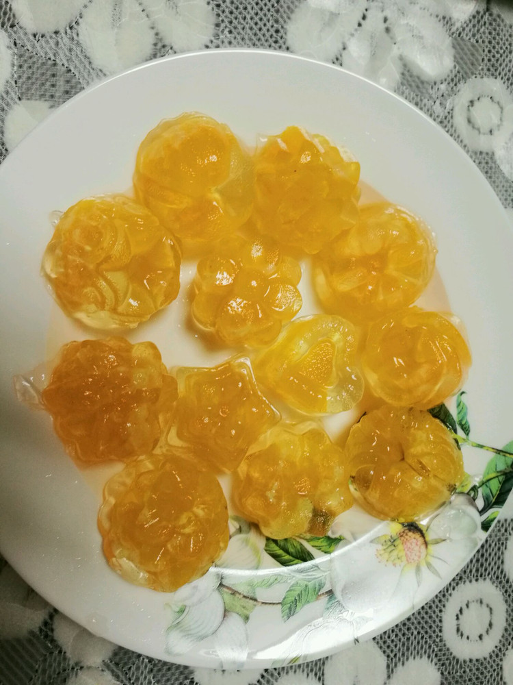 橘子果冻的做法
