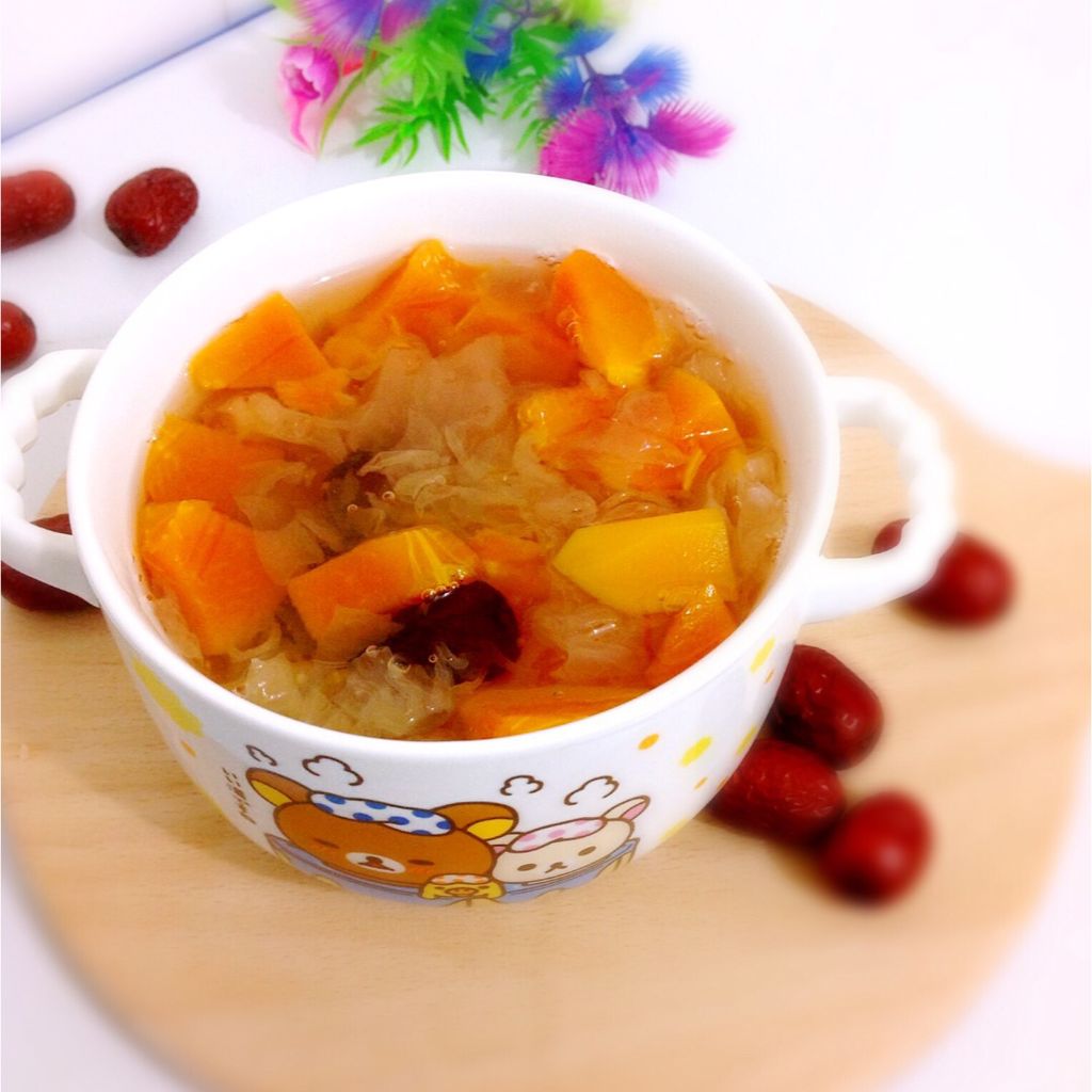 木瓜银耳红枣汤怎么做_木瓜银耳红枣汤的做法_年轻的心hxez_豆果美食