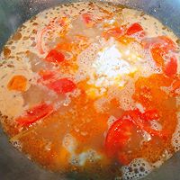 #东古525掌勺节#家传西红柿疙瘩汤的做法图解7