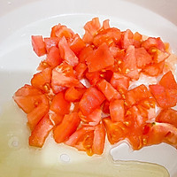 #清香麻爽秒入魂#酸辣开胃的茄汁肉丸乌冬面的做法图解2