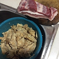 笋衣扣肉的做法图解1