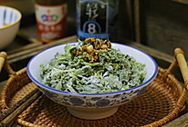吃点野味～荠菜麦饭的做法