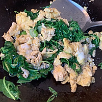 鸡蛋炒荆芥的做法图解6