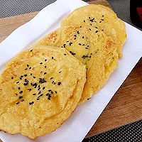 奶香玉米面小煎饼～外酥里嫩的做法图解5