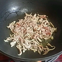 木耳榨菜炒肉丝的做法图解4