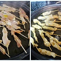 电饼铛，三步做【美味牙签肉】，不用油炸哦~~的做法图解3